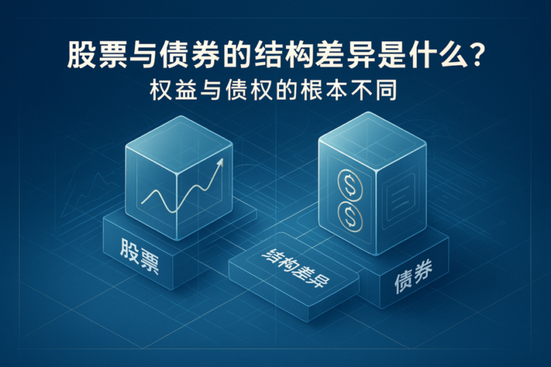 股票与债券结构差异