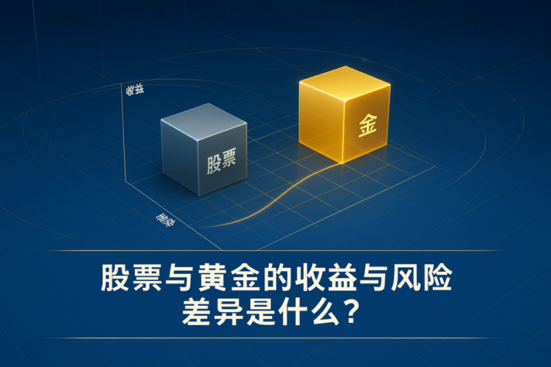 股票与黄金收益风险